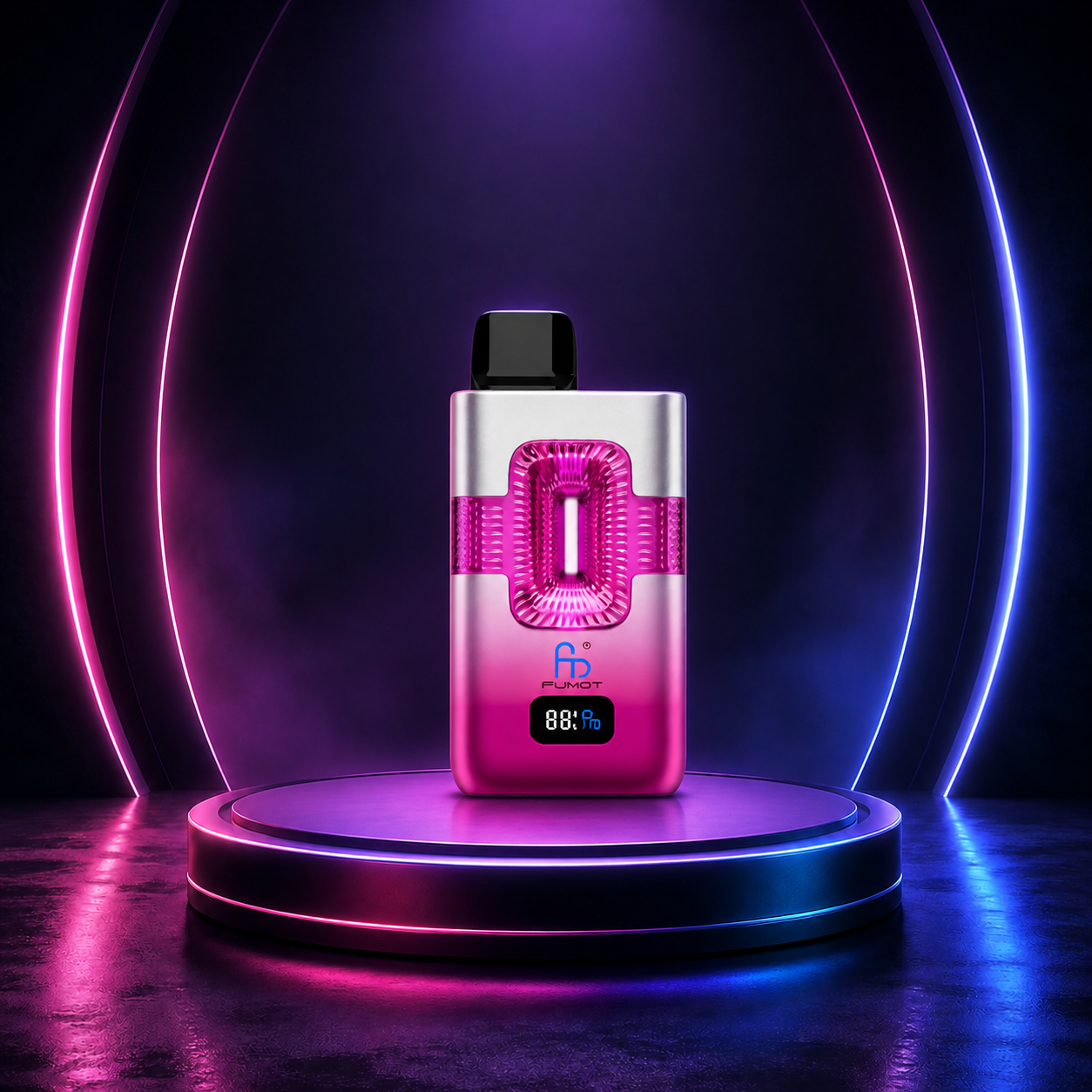 Fumot Eco 2 em 1 50K Banana Ice Black Dragon Ice vape descartável com 50000 puffs