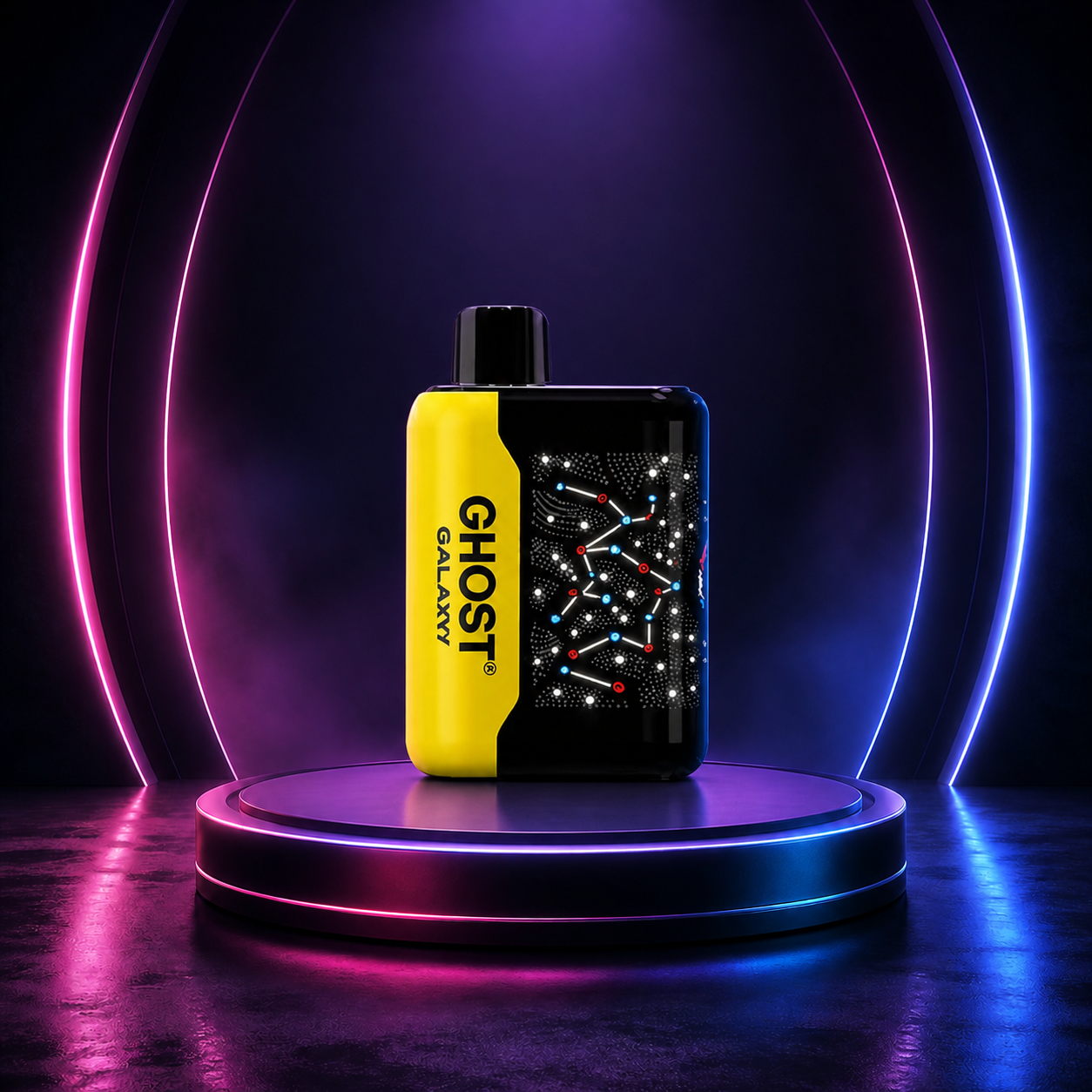 Ghost Galaxy 25K Aussie Lemonade vape descartável com 25000 puffs