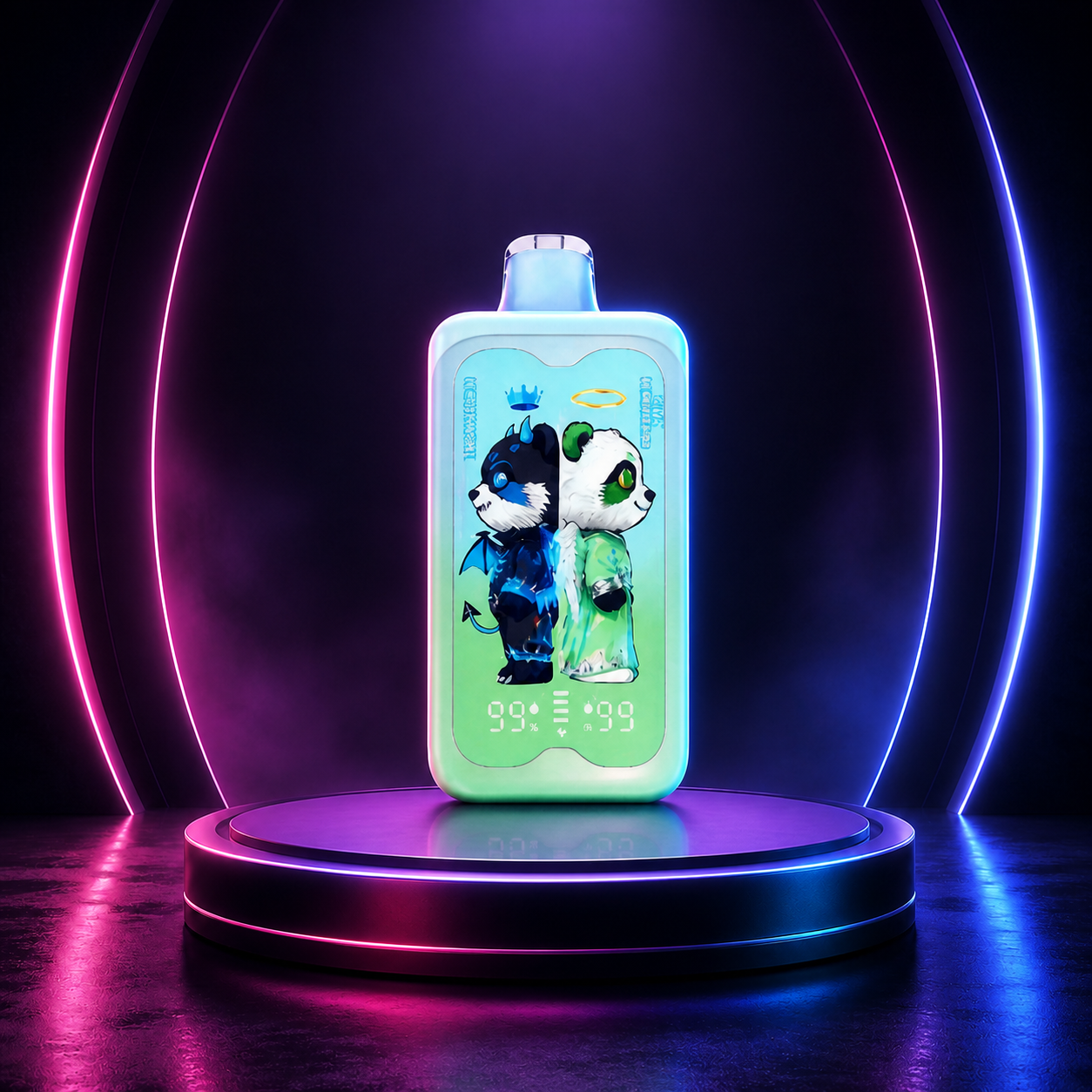 MerryMi Panda Twins 40K Lemon Lime Pink Lemonade vape descartável com 40000 puffs